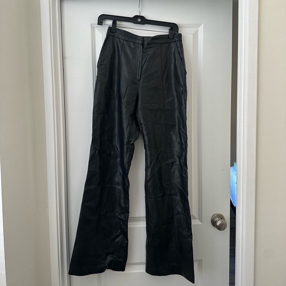 LVIR faux leather pants